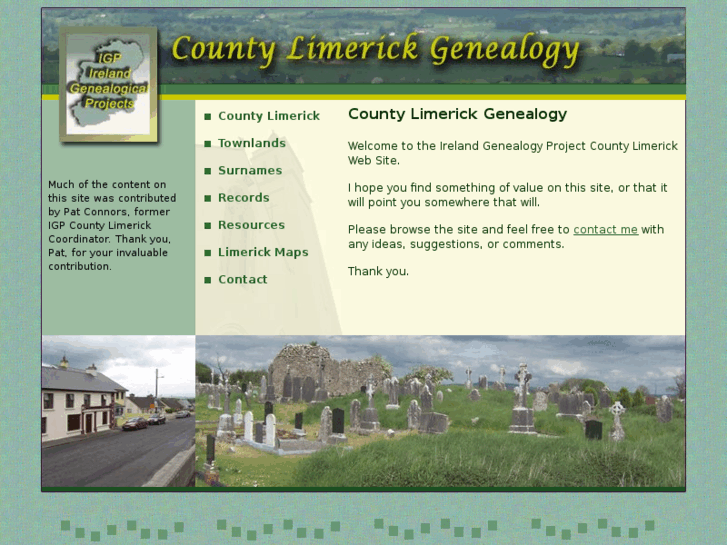 www.countylimerickgenealogy.com