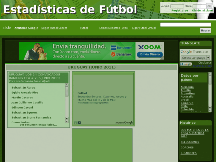 www.estadisticasdefutbol.net