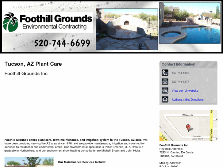 www.foothillgroundstucson.com