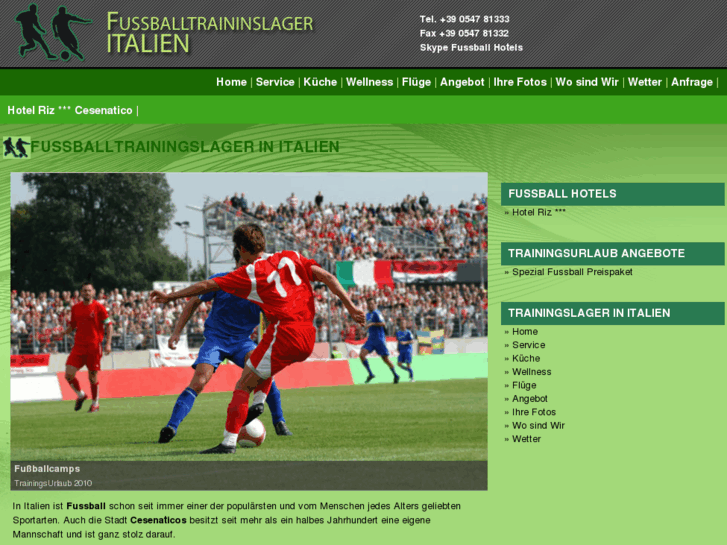 www.fussballtrainingslageritalien.com