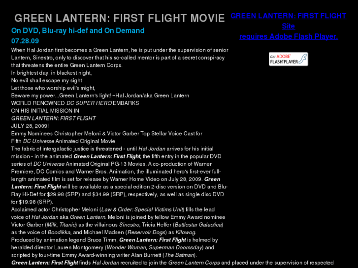 www.greenlanterndvd.com