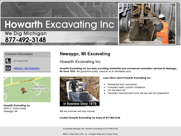 www.howarthexcavating.com