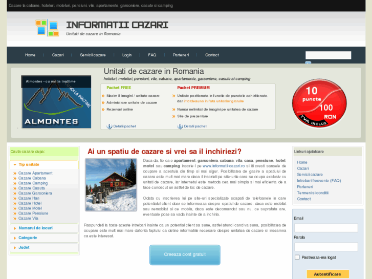 www.informatii-cazari.ro