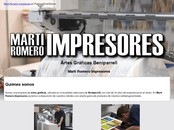 www.martiromeroimpresores.es