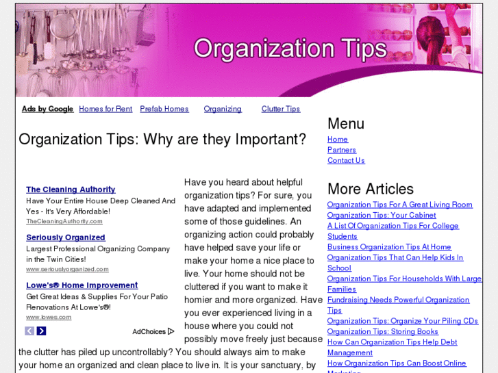 www.organizationtips.net