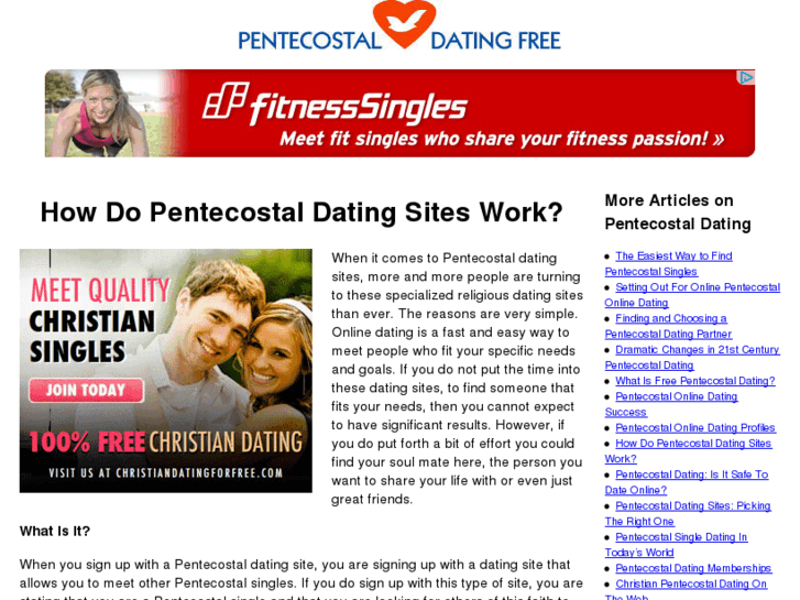 www.pentecostaldatingfree.com