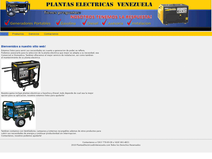 www.plantaselectricasenvenezuela.com