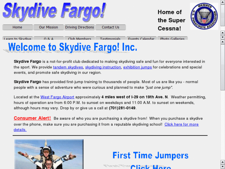 www.skydivefargo.com