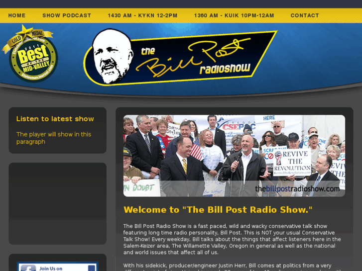 www.thebillpostradioshow.com