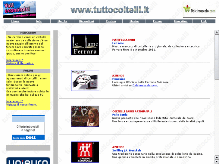 www.tuttocoltelli.it
