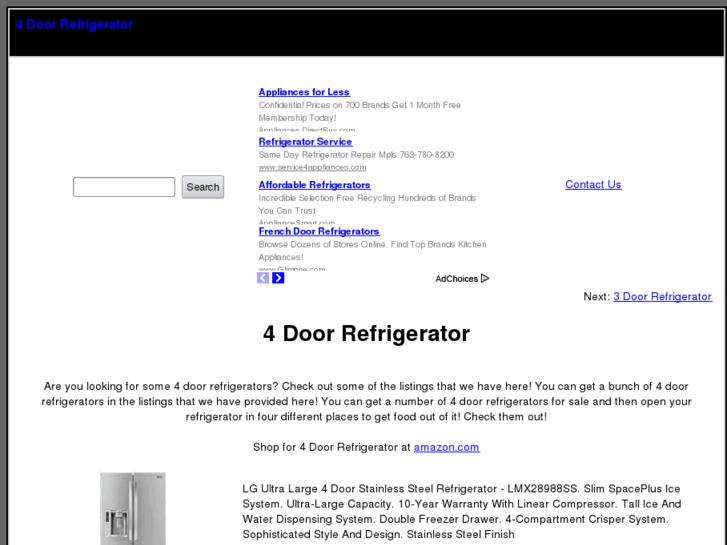 www.4doorrefrigerator.com