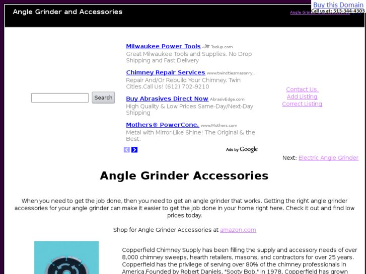 www.anglegrinderaccessories.com