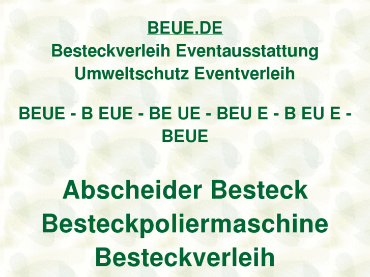 www.beue.de