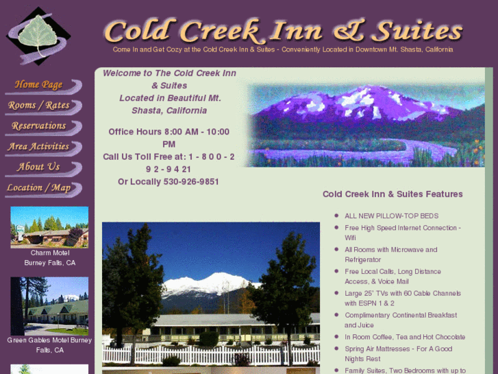 www.coldcreekinn.com