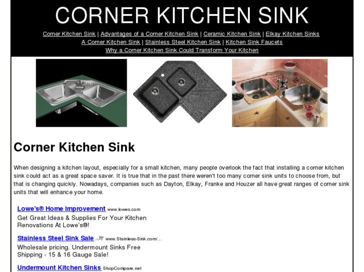 www.cornerkitchensink.net