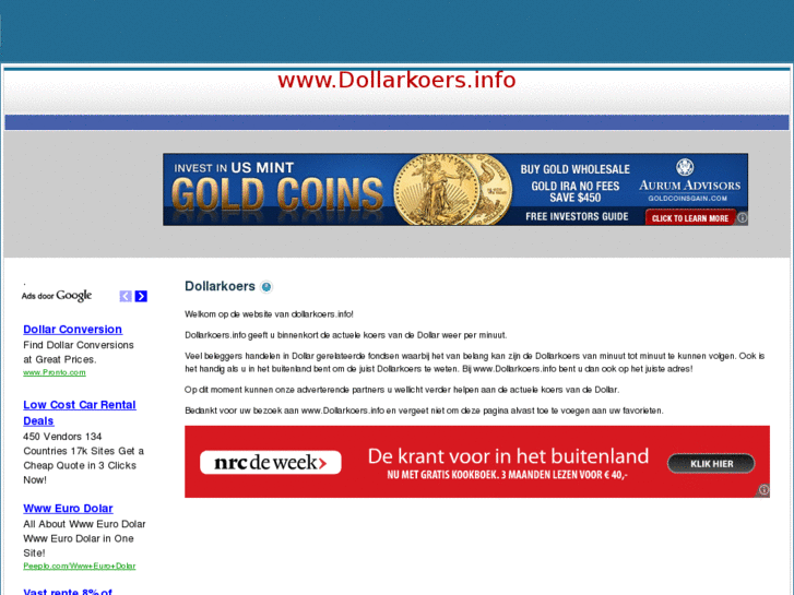 www.dollarkoers.info