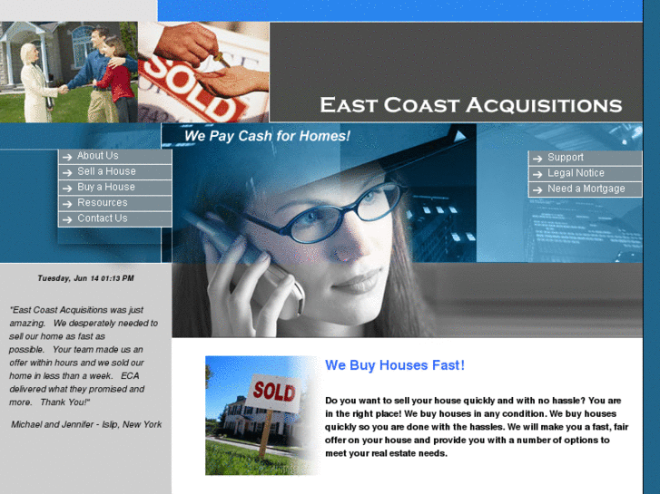 www.ecahomes.com