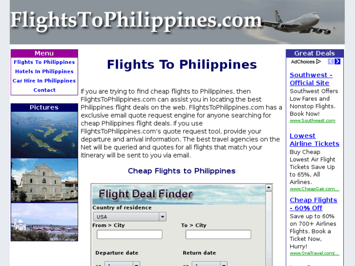 www.flightstophilippines.com