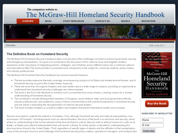 www.homelandsecuritybook.com