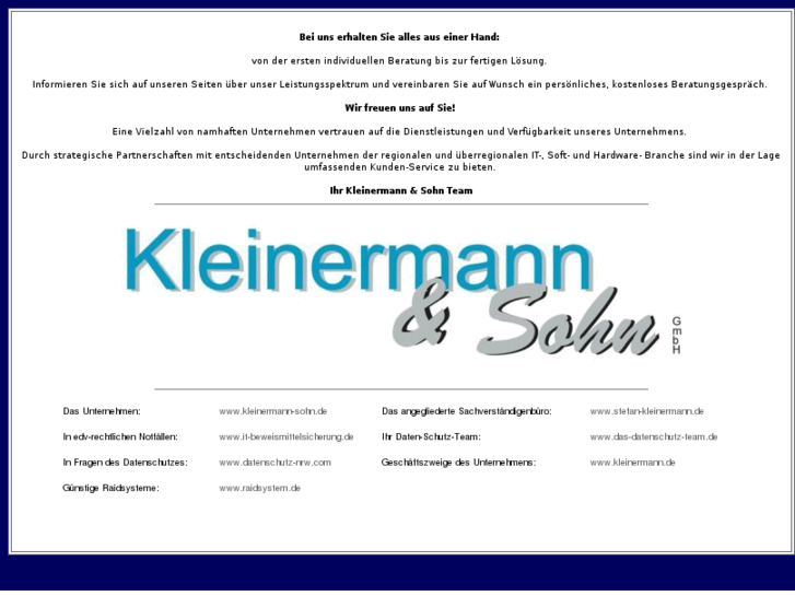 www.kleinermann.de