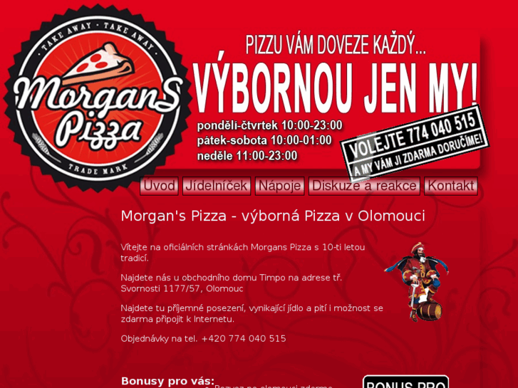 www.morganspizza.cz