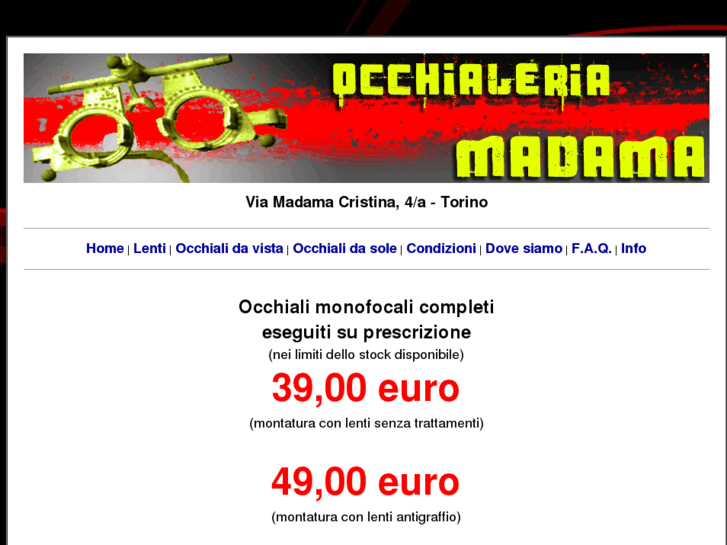 www.occhialeriamadama.com