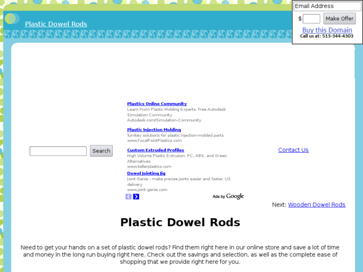 www.plasticdowelrods.com