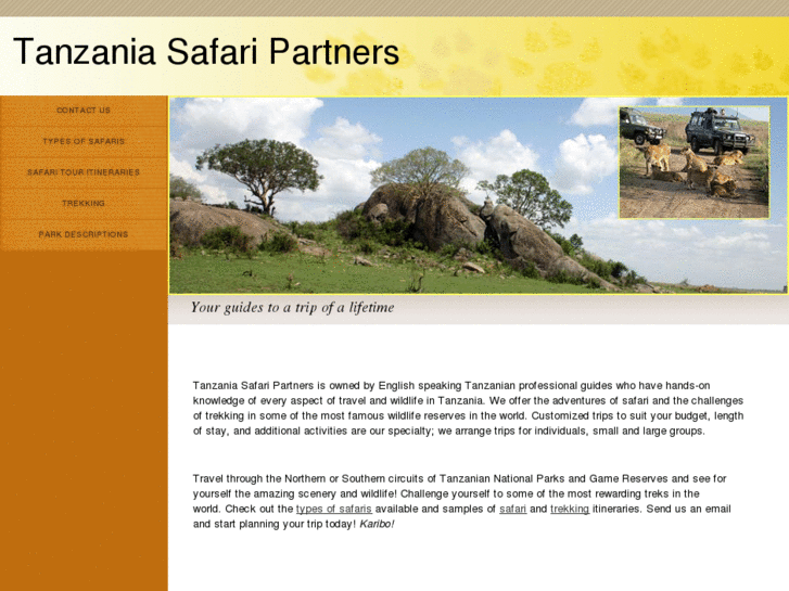 www.tanzaniasafaripartners.com