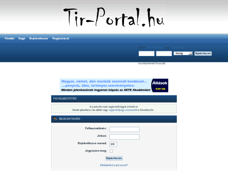 www.tir-portal.hu