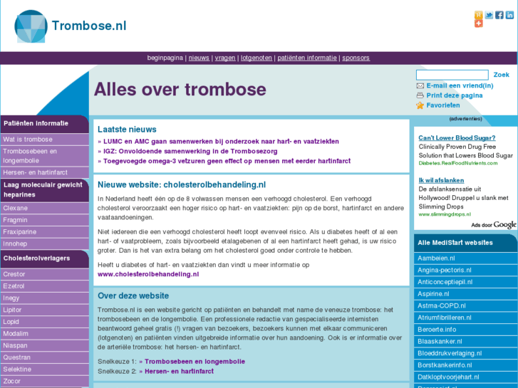 www.trombose.nl