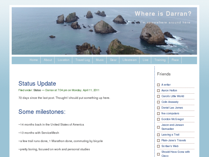 www.whereisdarran.com