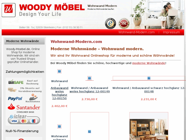 www.wohnwand-modern.com