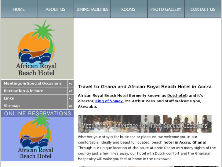 www.africanroyalbeachhotel.com