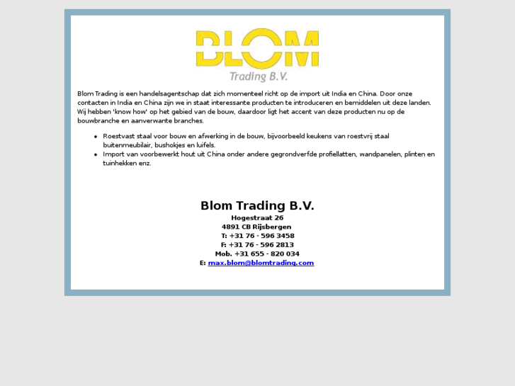 www.blomtrading.com