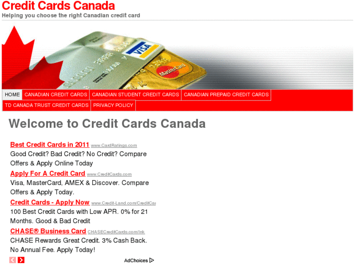 www.canadiancreditcardscanada.com