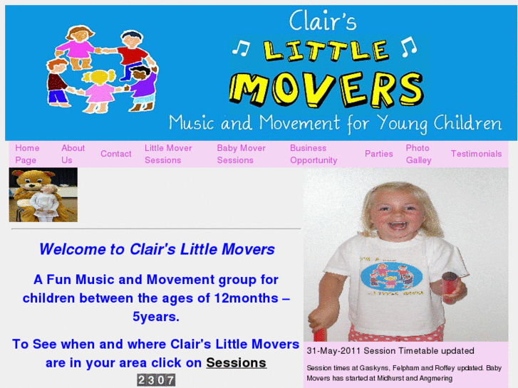 www.clairslittlemovers.net