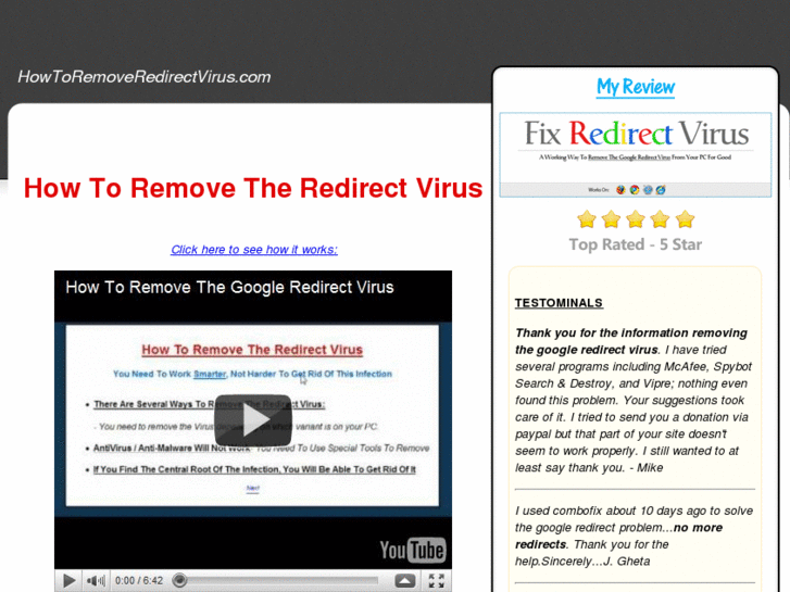 www.howtoremoveredirectvirus.com