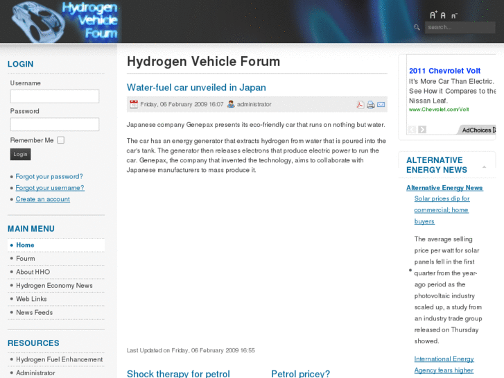 www.hydrogenvehicleforum.com