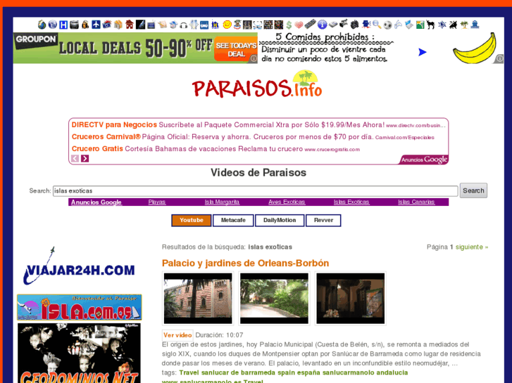 www.paraisos.info