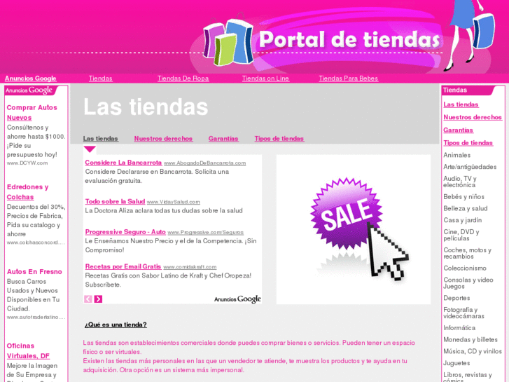 www.portaldetiendas.net