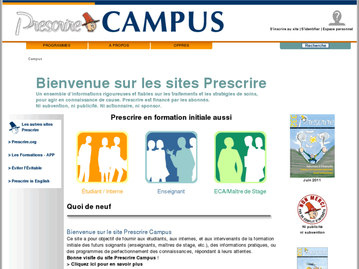 www.prescrirecampus.com