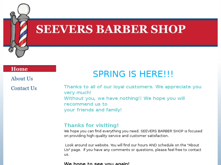 www.seeversbarbershop.com