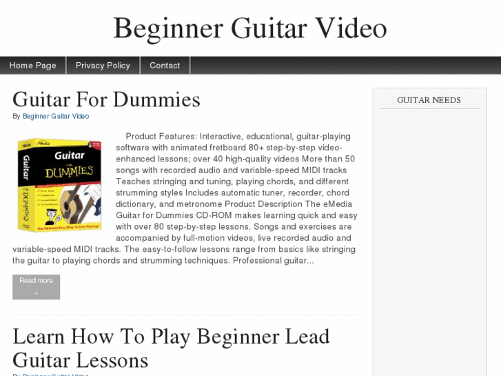 www.beginnerguitarvideo.com