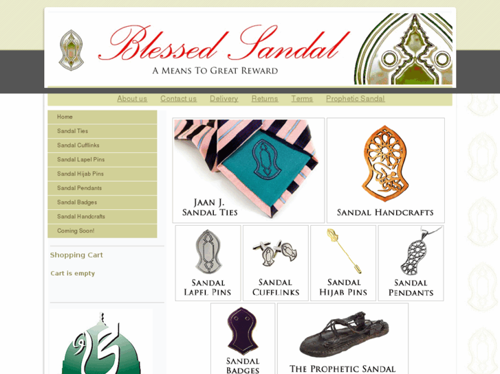 www.blessedsandal.com