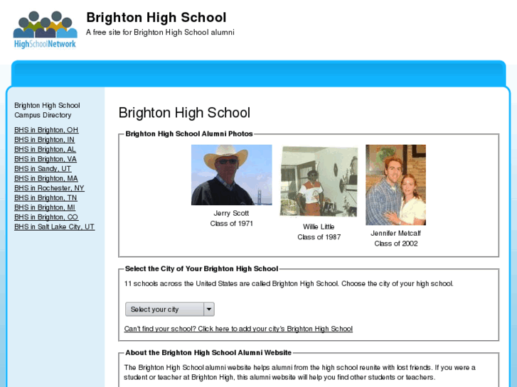 www.brightonhighschoolalumni.com