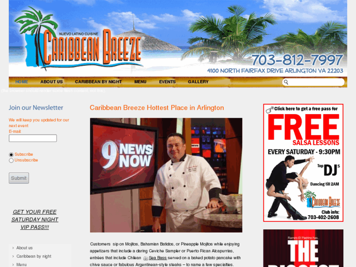 www.caribbeanbreezerestaurant.com