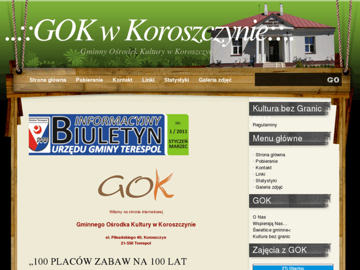 www.gok-koroszczyn.pl