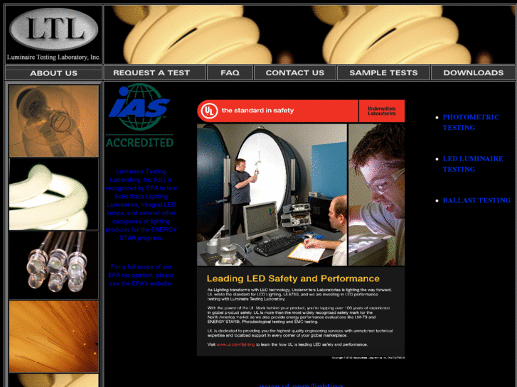 www.luminairetesting.com