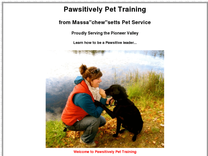 www.pawsitivelypettraining.com