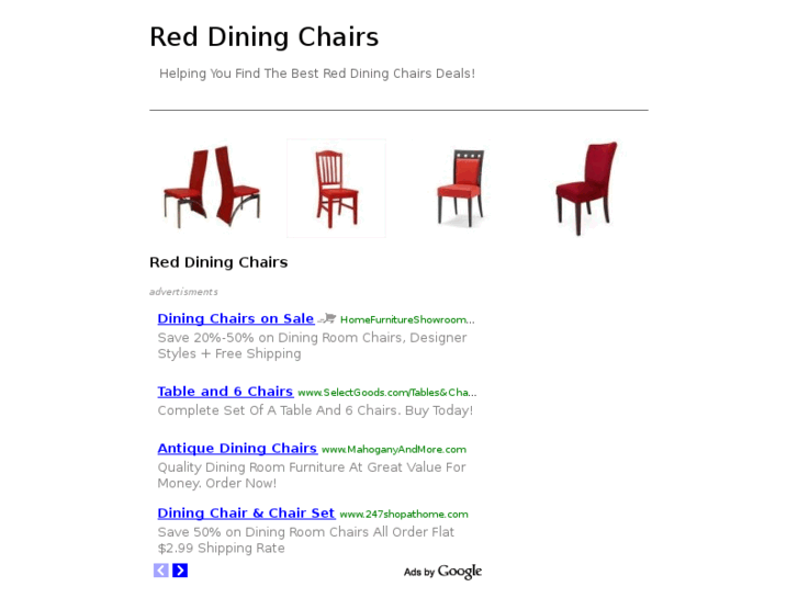 www.reddiningchairs.net